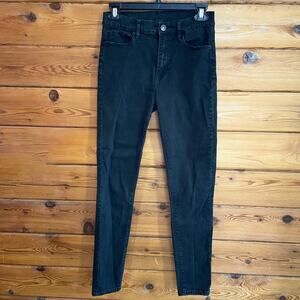 BDG Mid Rise Twig Ankle Skinny Jean Black Size 27